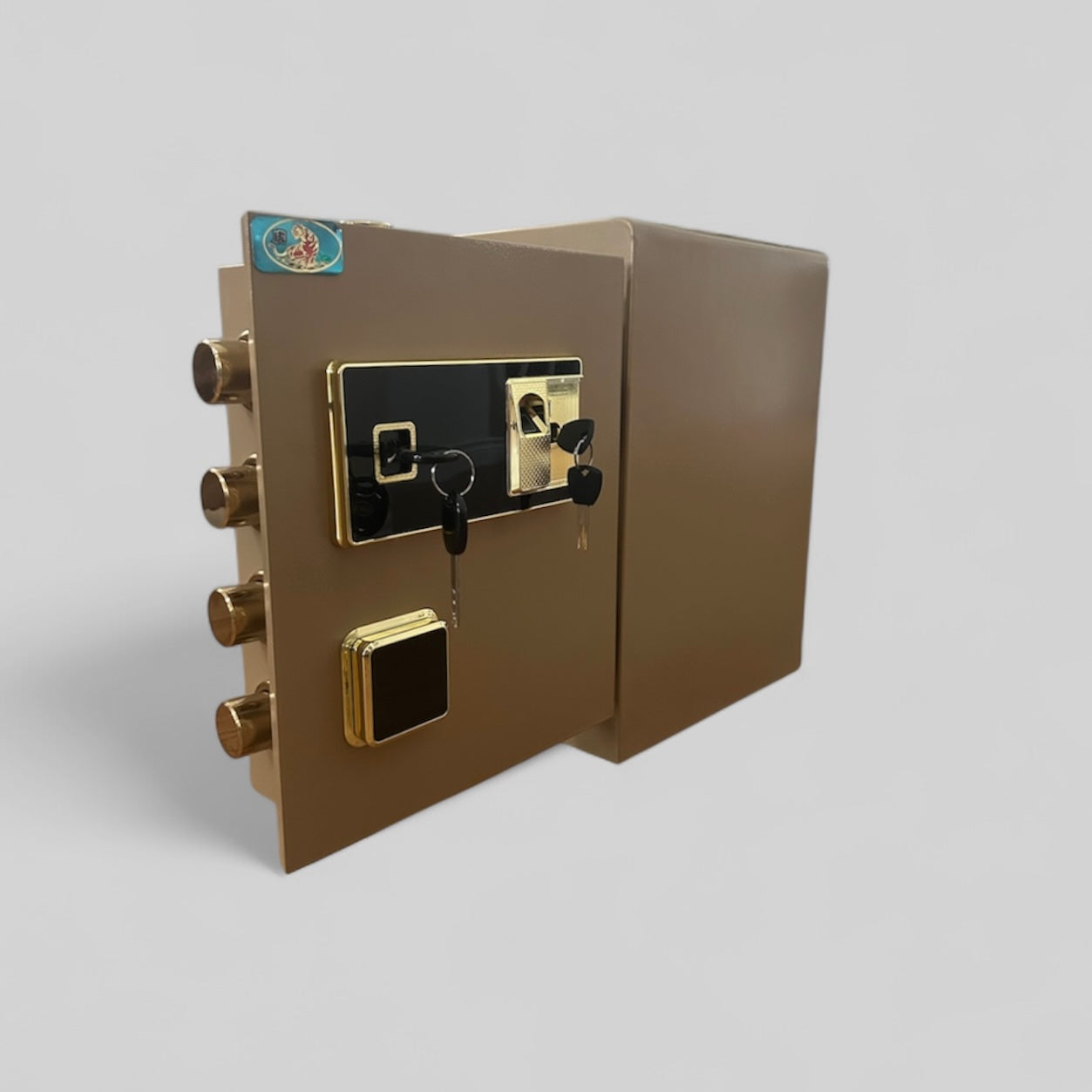 Safe Box S50 - Passcode, Fingerprint, & Key Activated